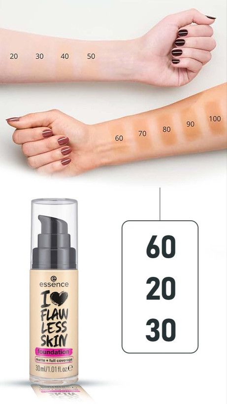 کرم پودر اسنس مدل I love flawless skin